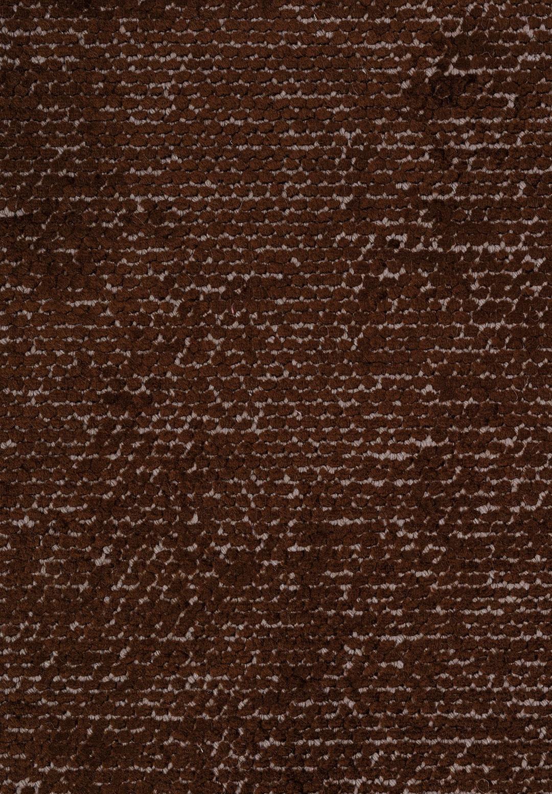 PLAIN DARK BROWN (M) RUG