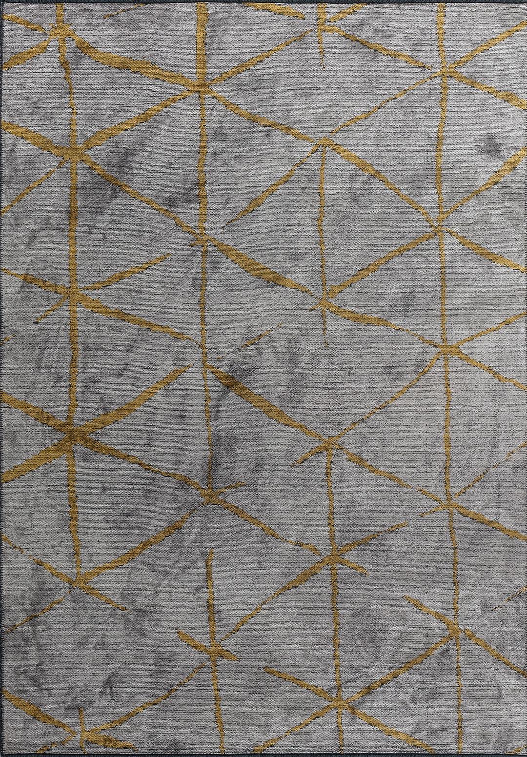 PALERMO YELLOW - LIGHT GREY RUG