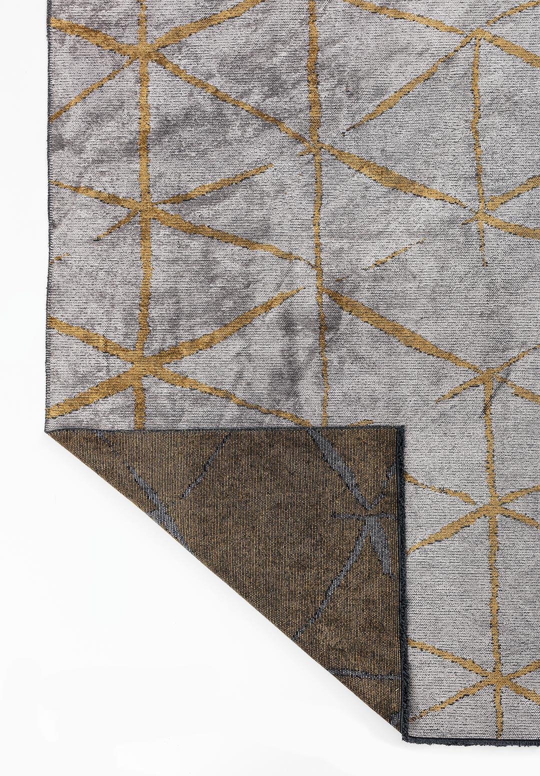 PALERMO YELLOW - LIGHT GREY RUG