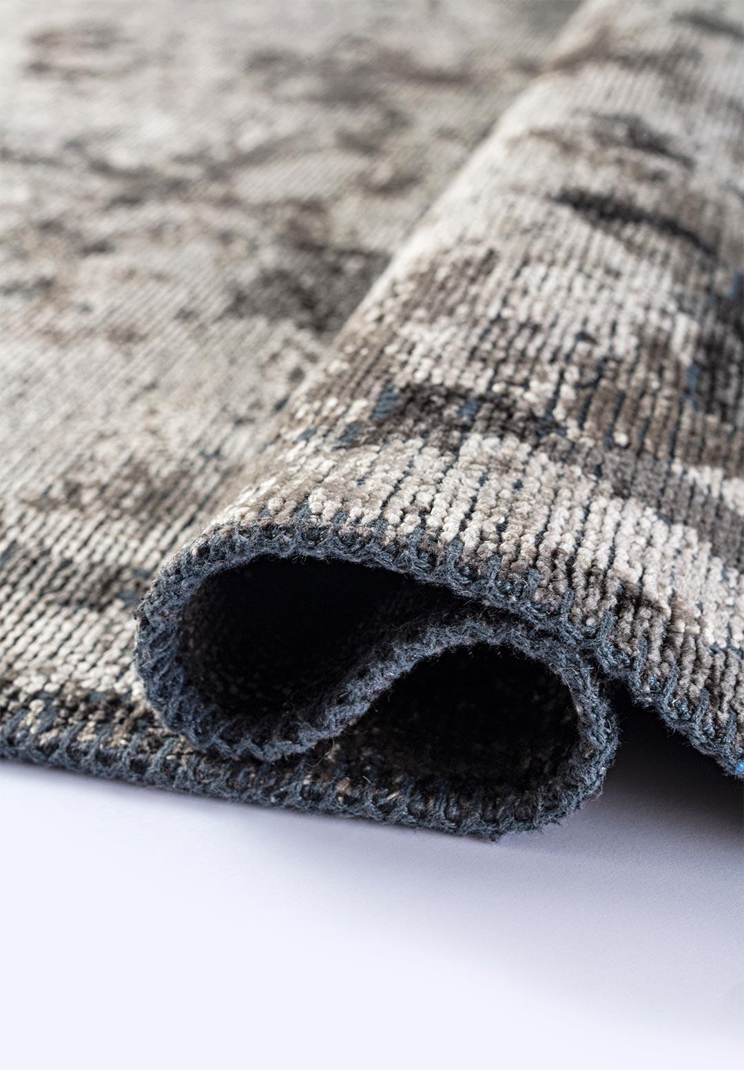 VERONA ANTHRACITE - BEIGE RUG