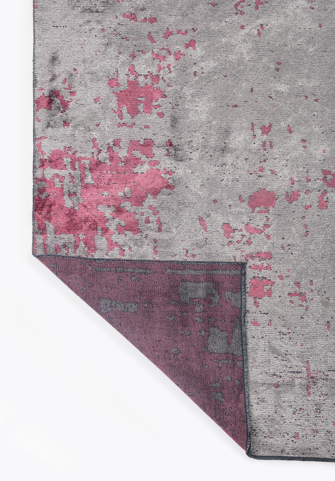 VERONA ROSE - DARK GREY RUG