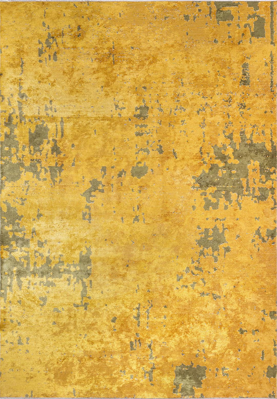 VERONA GREEN - YELLOW RUG
