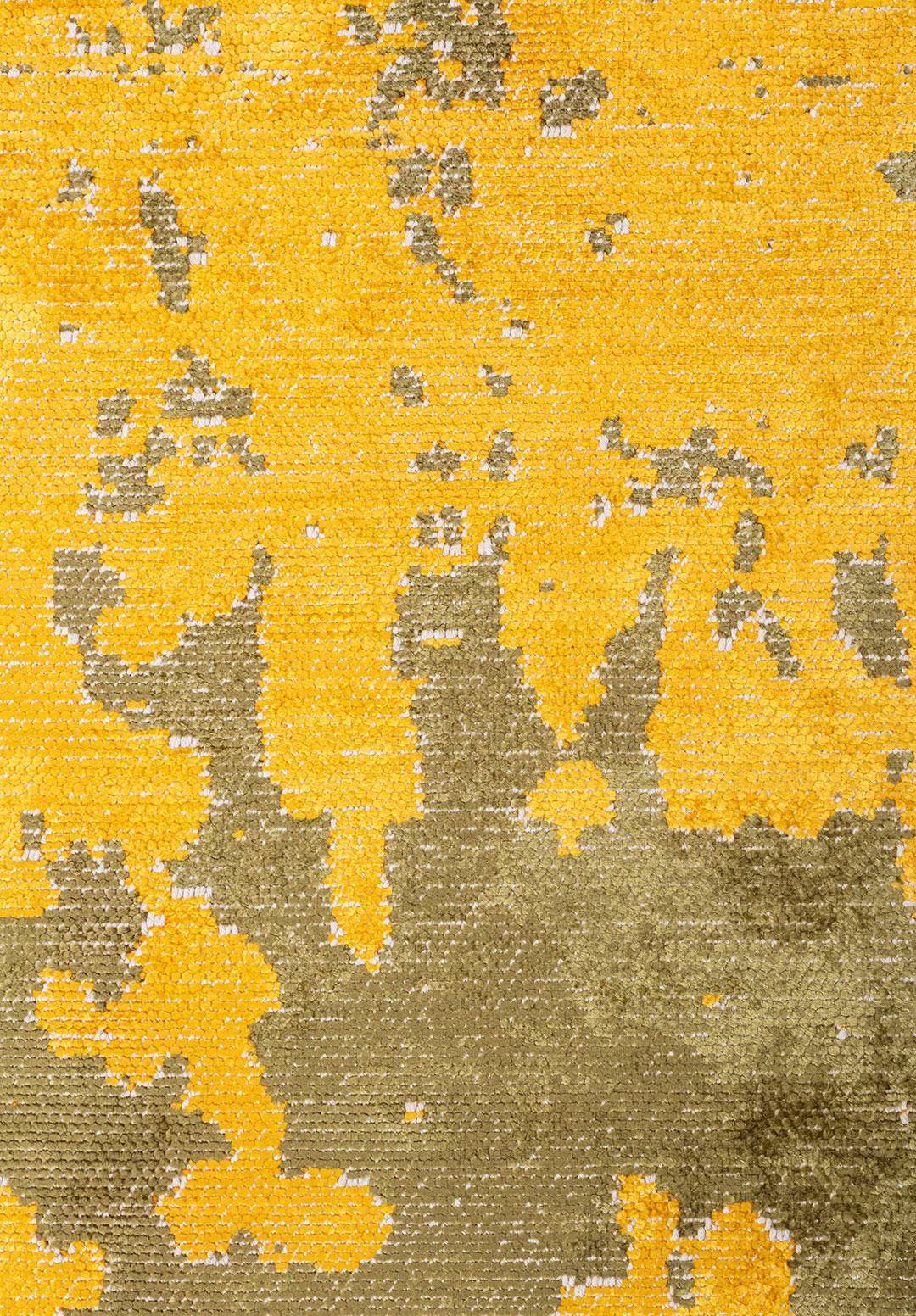 VERONA GREEN - YELLOW RUG
