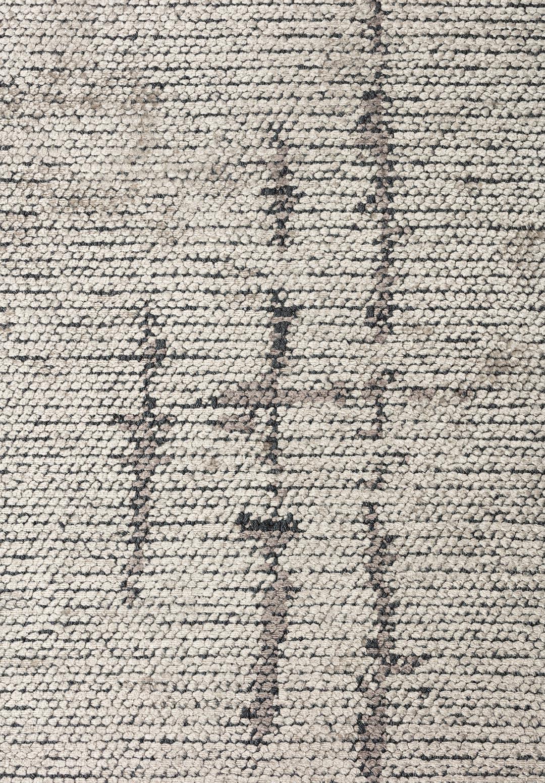 PISA DARK GREY - CREAM RUG