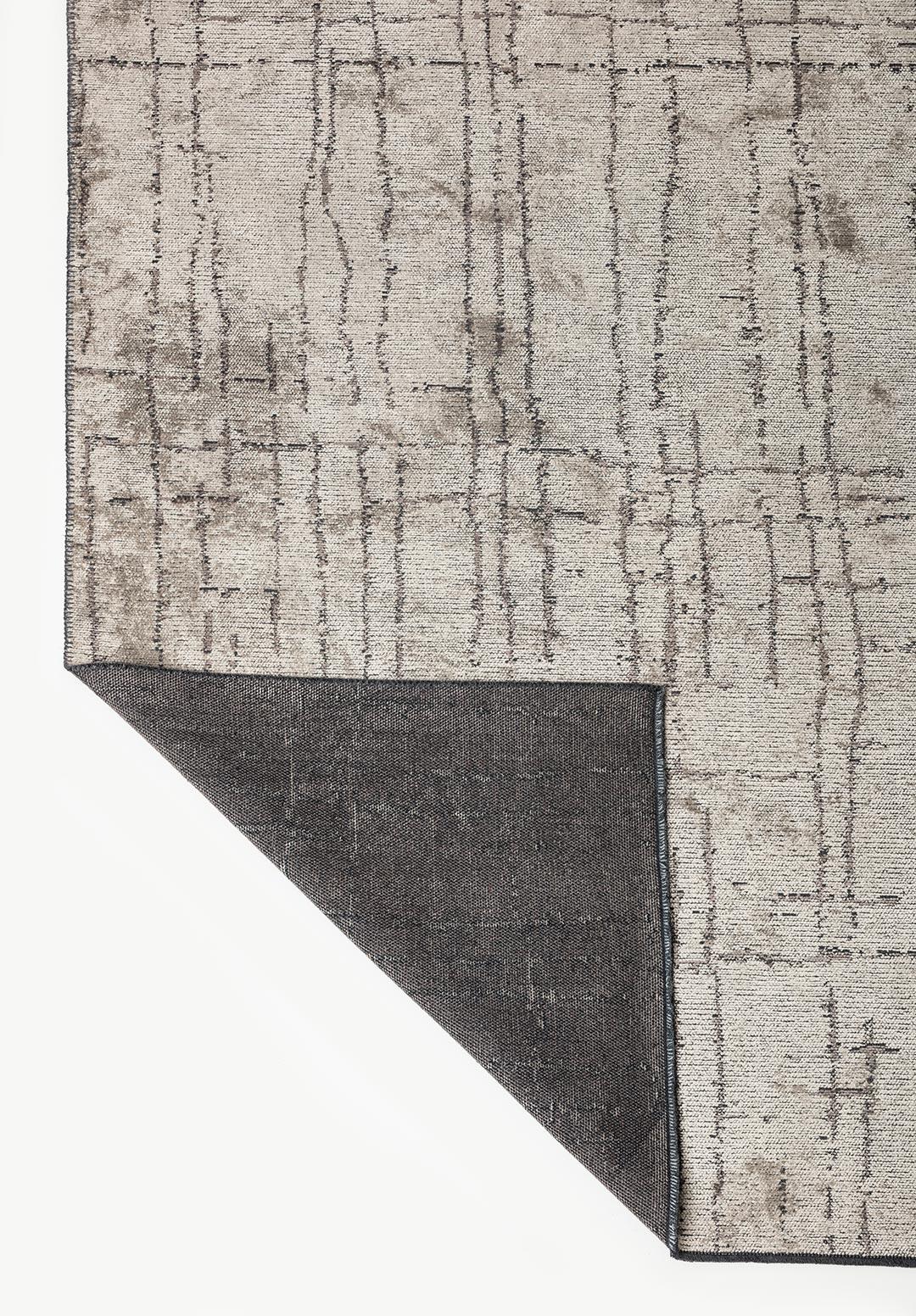 PISA DARK GREY - CREAM RUG