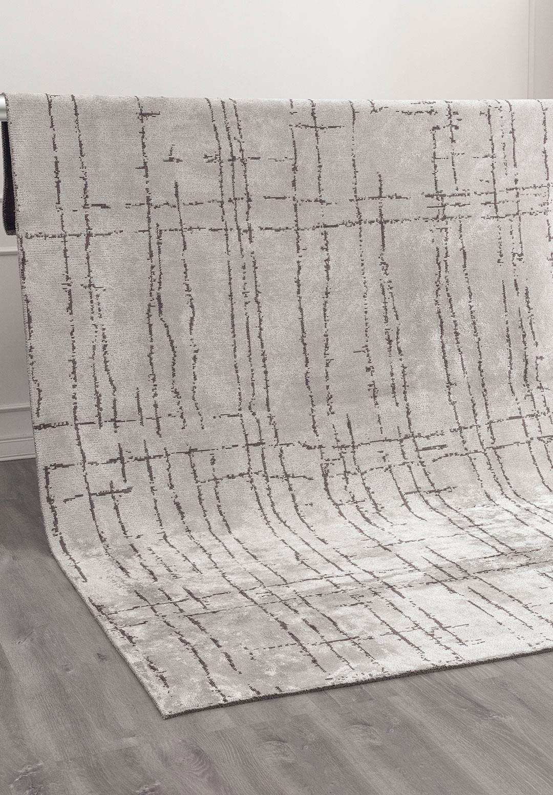 PISA CHARCOAL - LIGHT GREY RUG