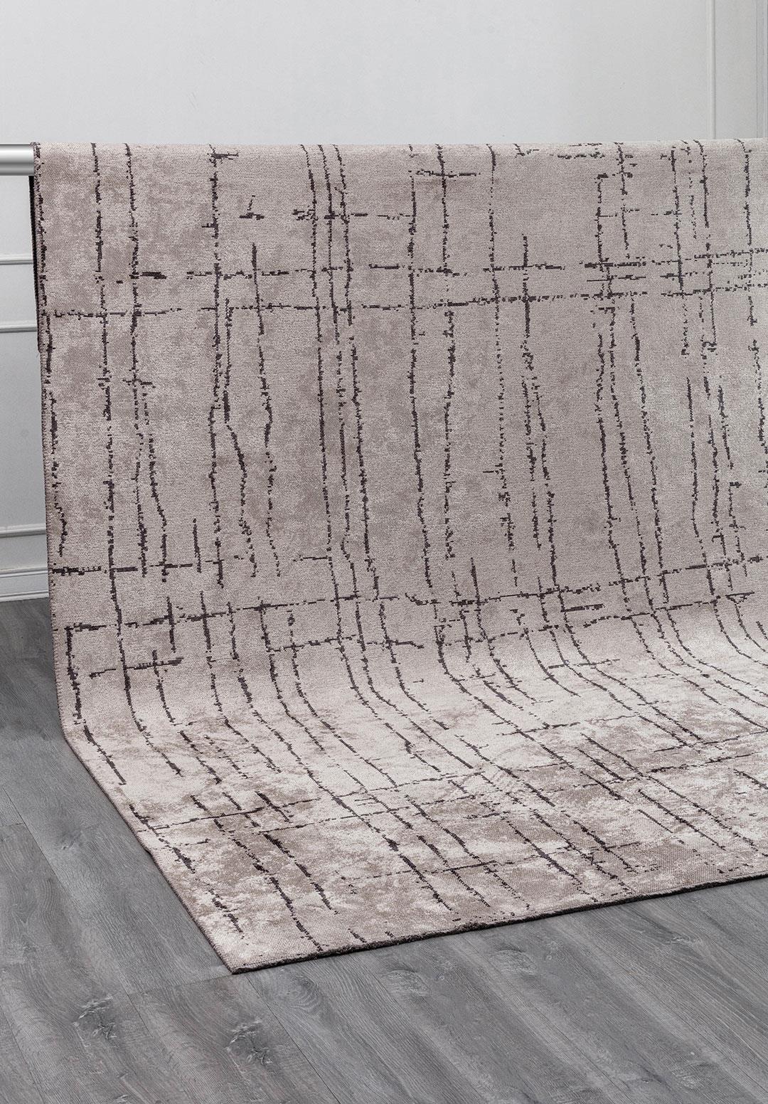 PISA CHARCOAL - STONE RUG