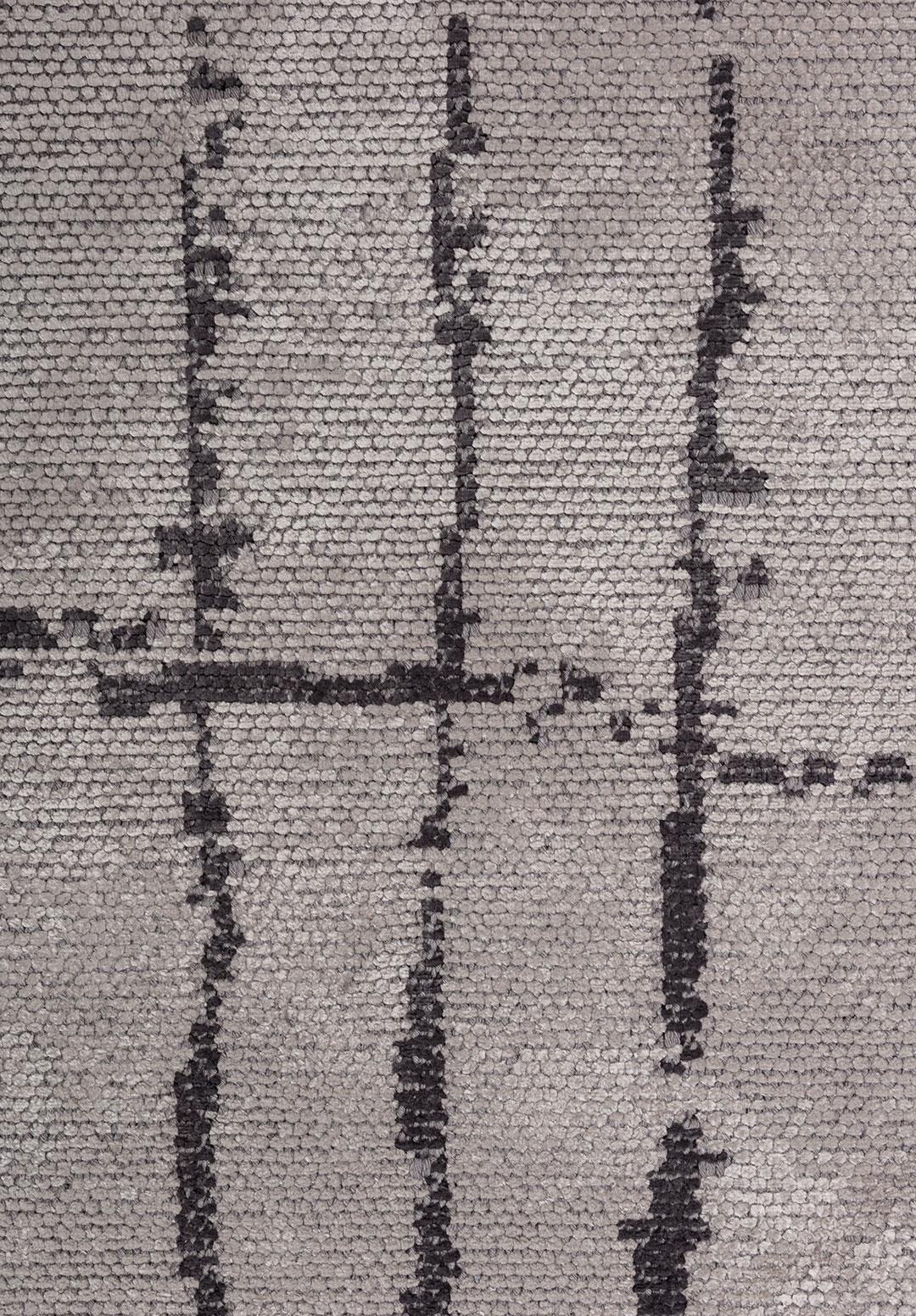 PISA CHARCOAL - STONE RUG