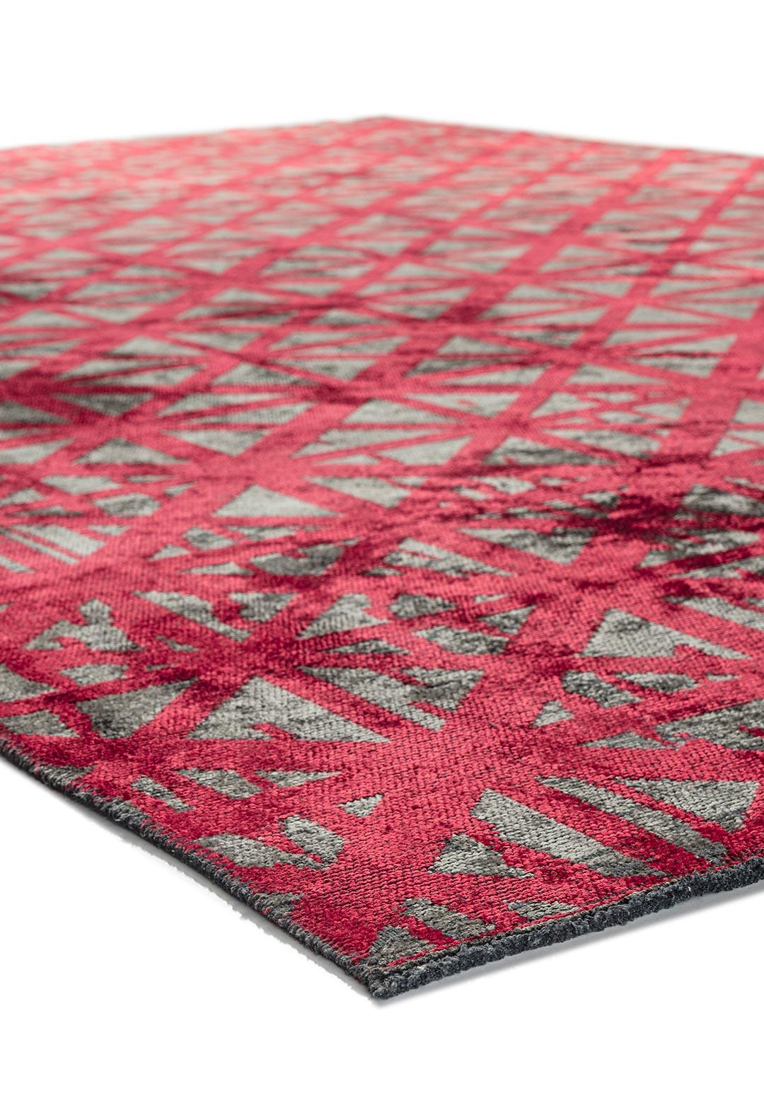 TORINO ANTHRACITE - RED RUG