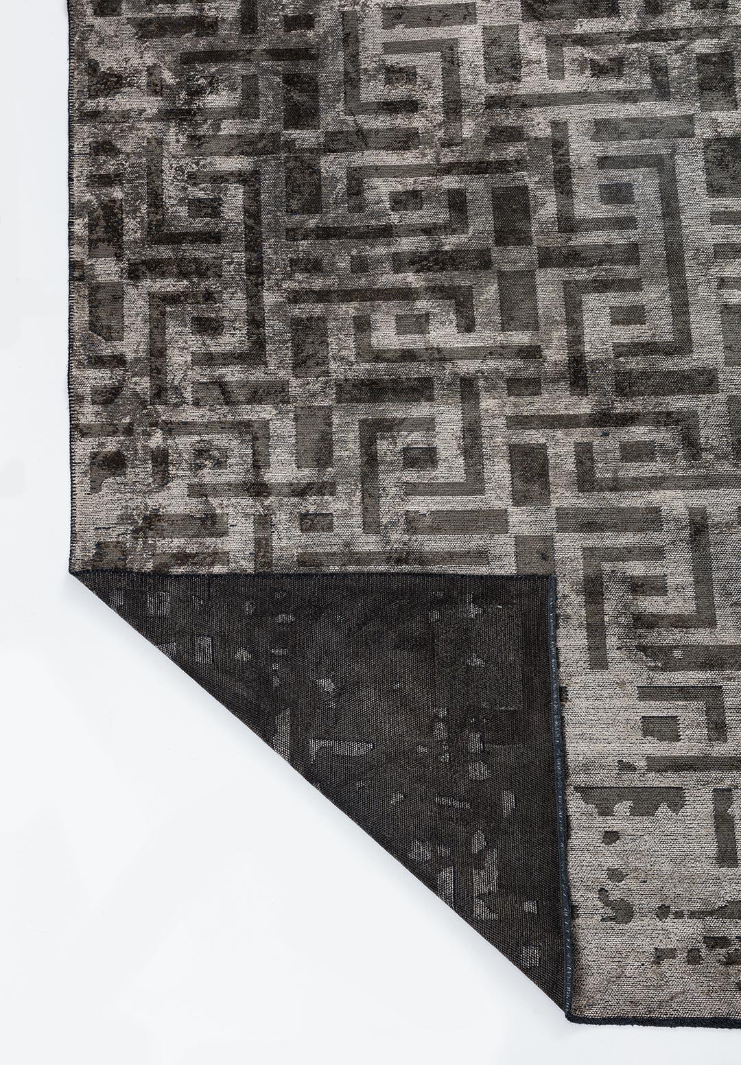 ROME ANTHRACITE - BEIGE RUG