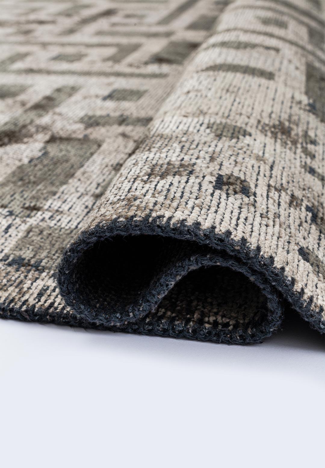 ROME ANTHRACITE - BEIGE RUG