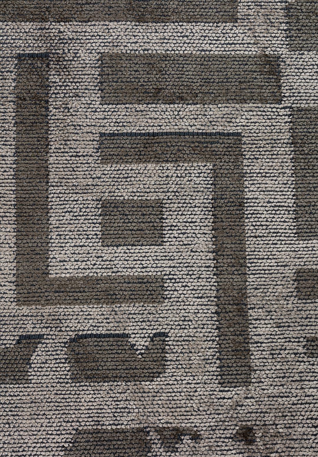 ROME ANTHRACITE - BEIGE RUG