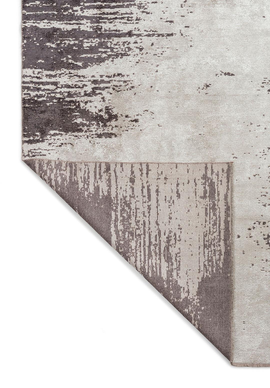STREAM CHARCOAL - BONE RUG