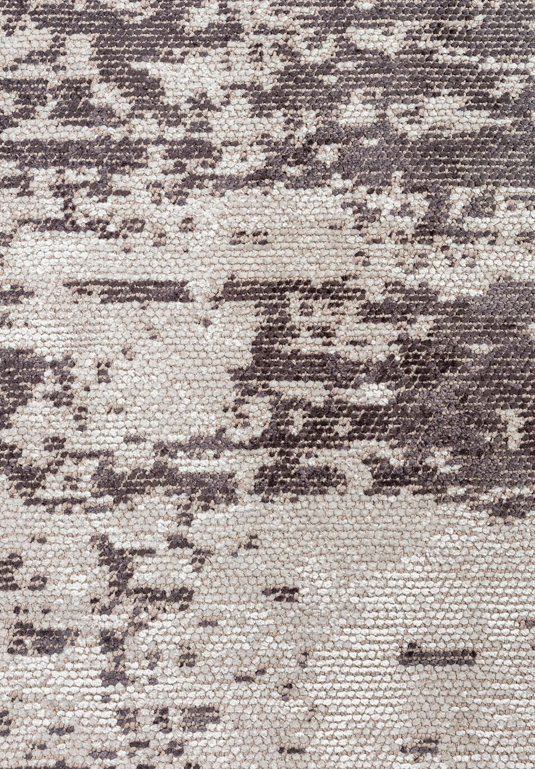 STREAM CHARCOAL - BONE RUG