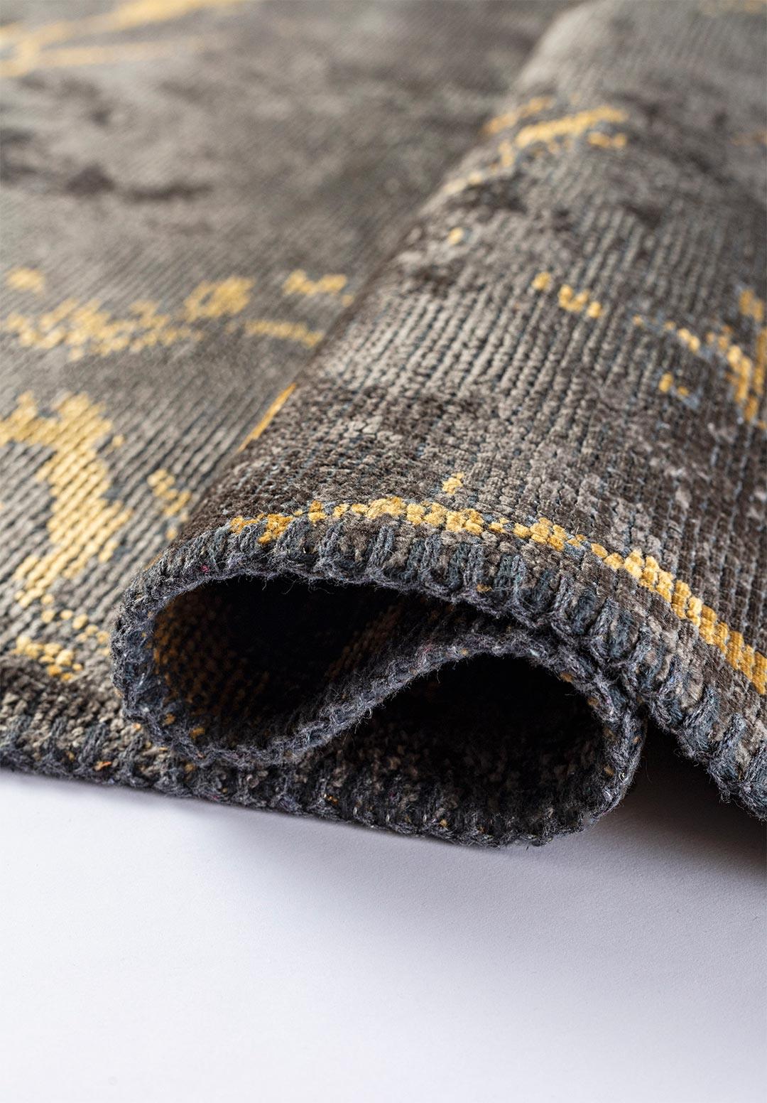 VENICE GOLD - ANTHRACITE RUG