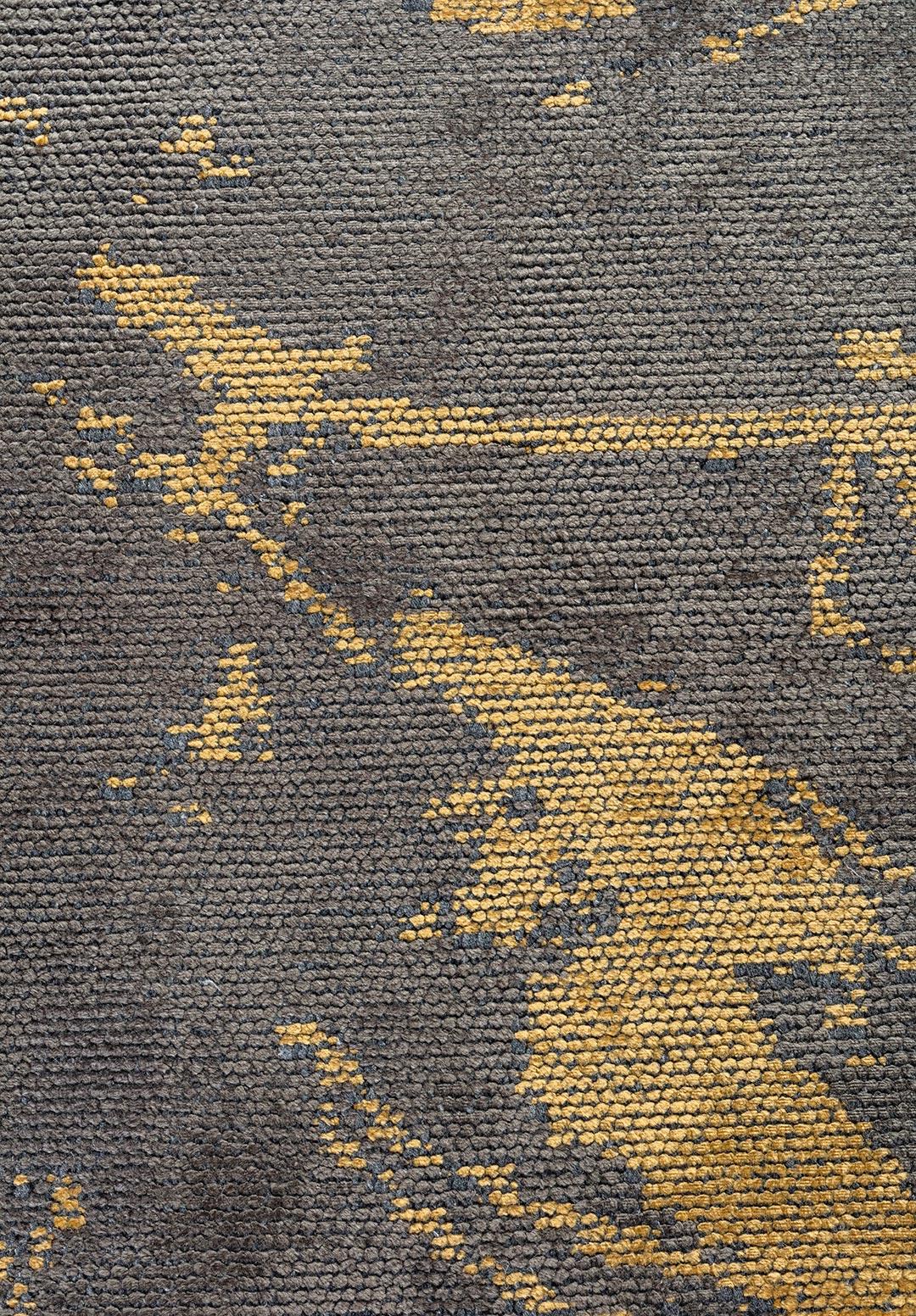 VENICE GOLD - ANTHRACITE RUG