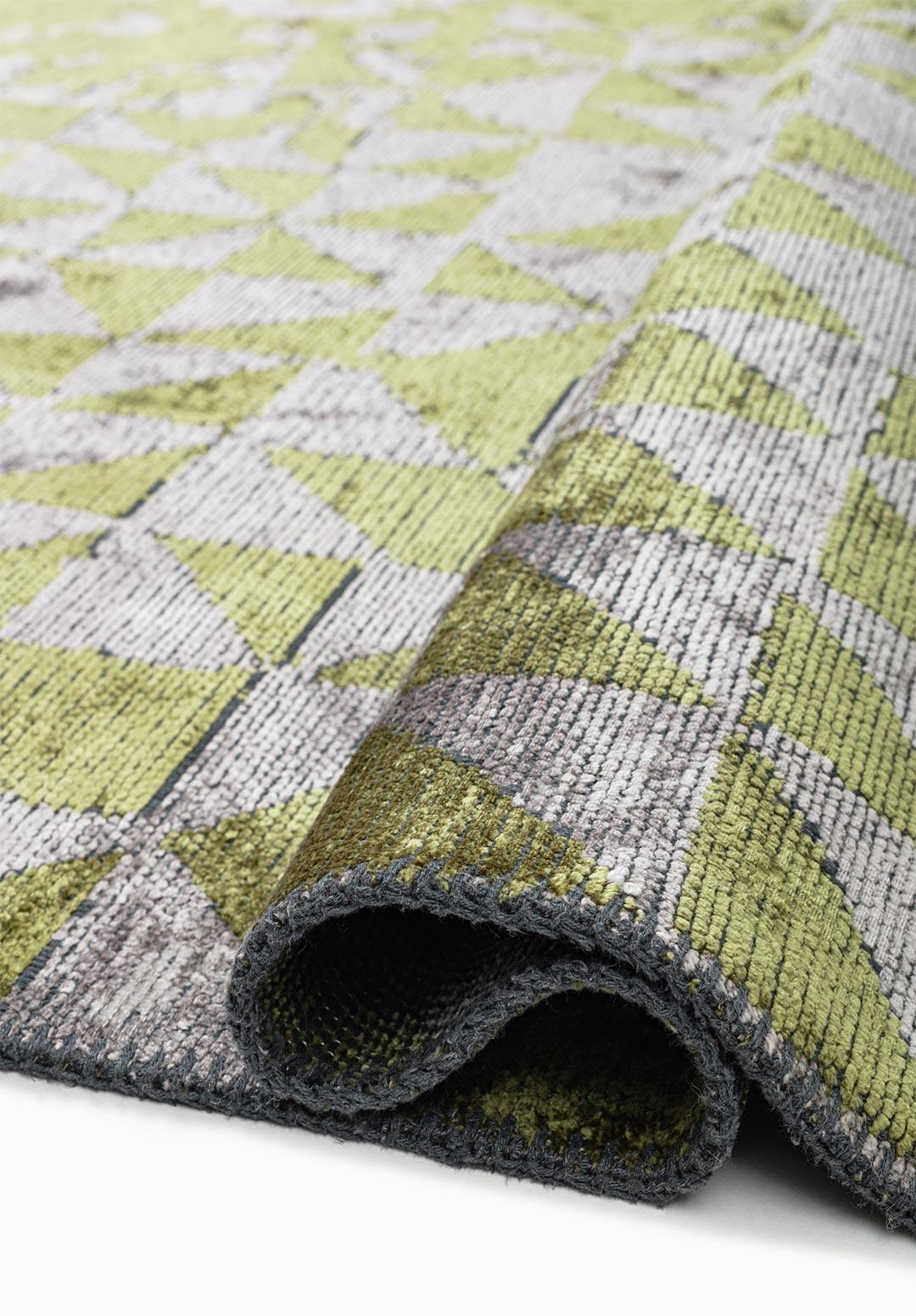 GULF GREEN - GREY RUG