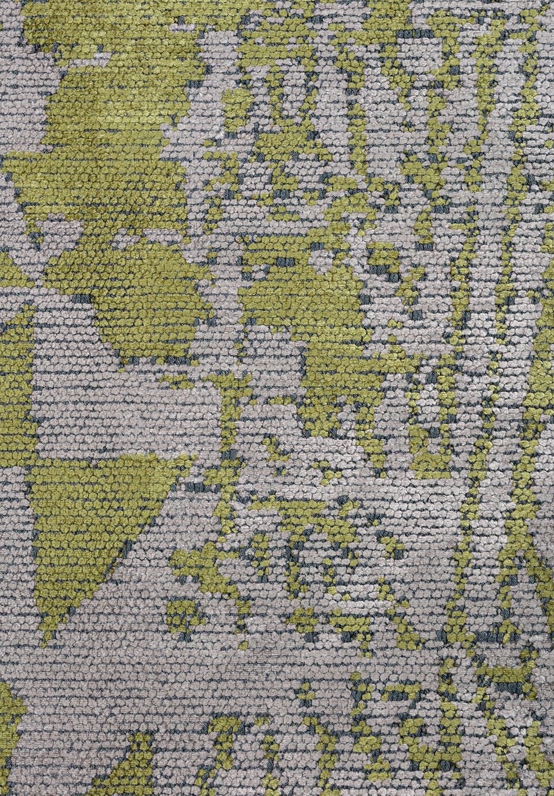 GULF GREEN - GREY RUG