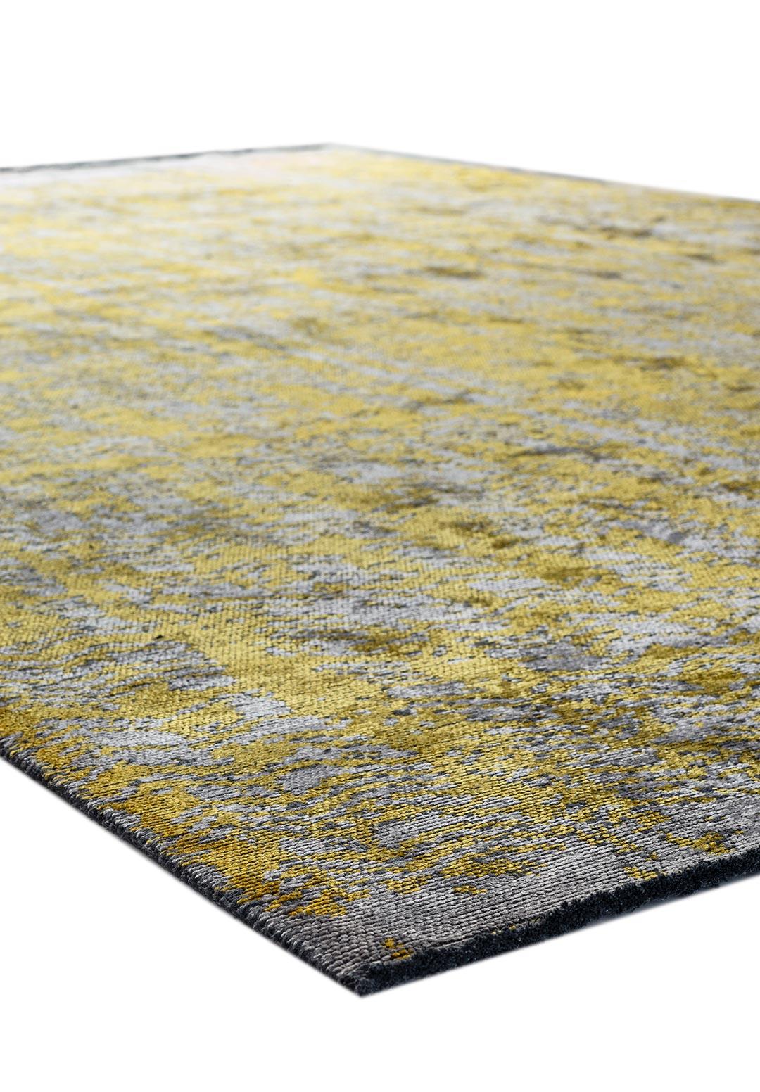 TERAMO YELLOW - LIGHT GREY RUG