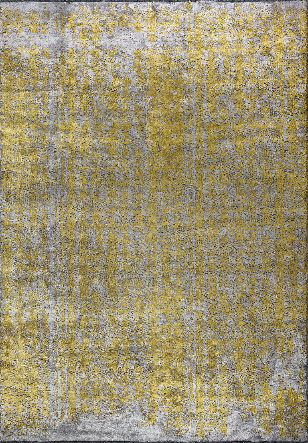 TERAMO YELLOW - LIGHT GREY RUG