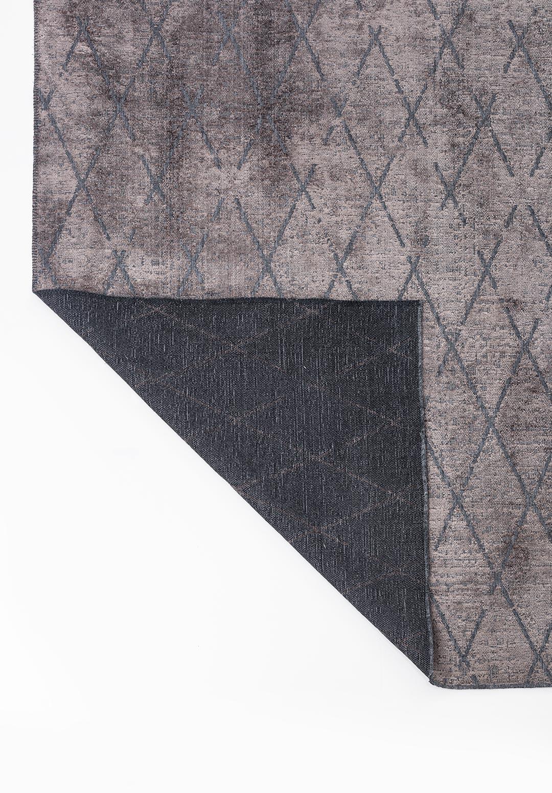 DIAMOND DARK GREY RUG