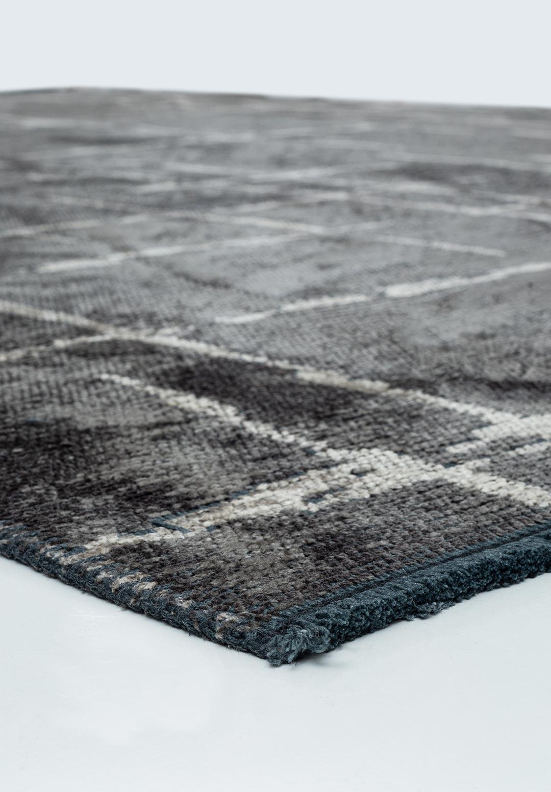 MARK LIGHT CREAM - ANTHRACITE RUG