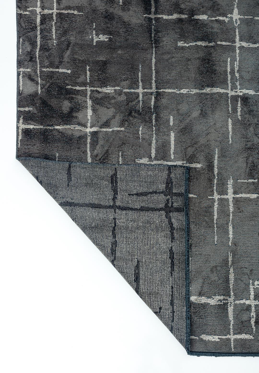 MARK LIGHT CREAM - ANTHRACITE RUG