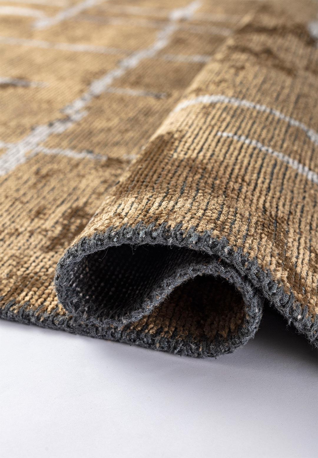 MARK LIGHT CREAM - LIGHT BROWN RUG