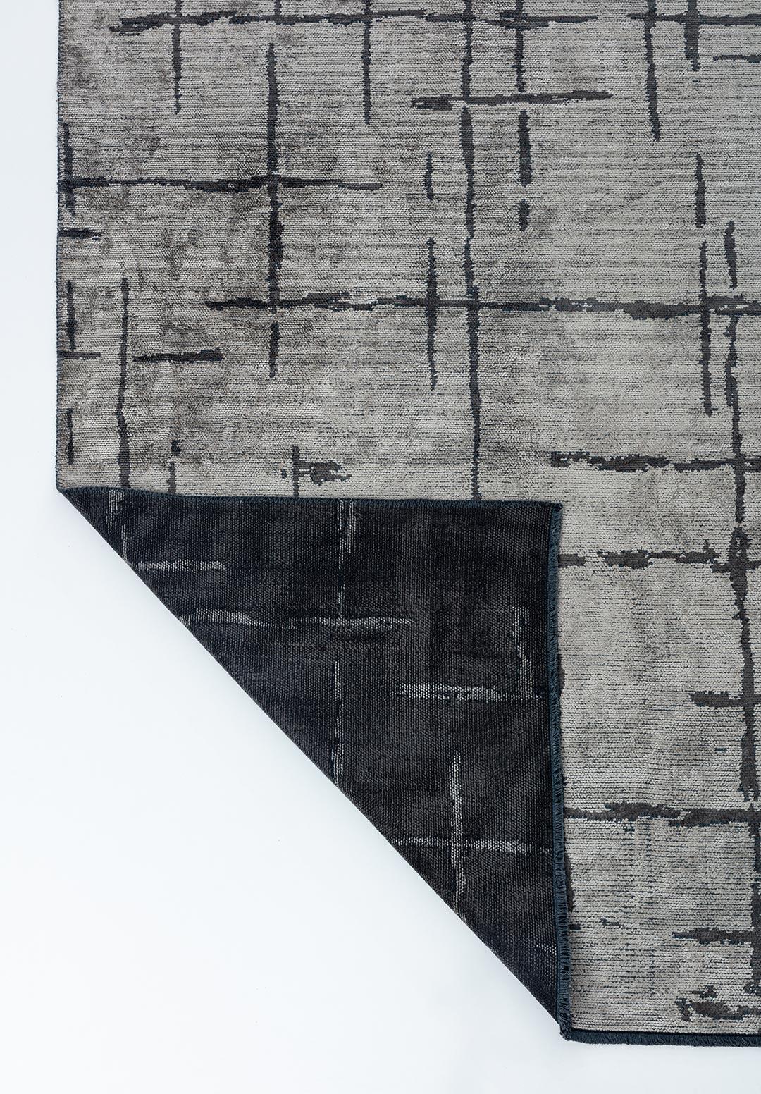 MARK ANTHRACITE - BEIGE RUG