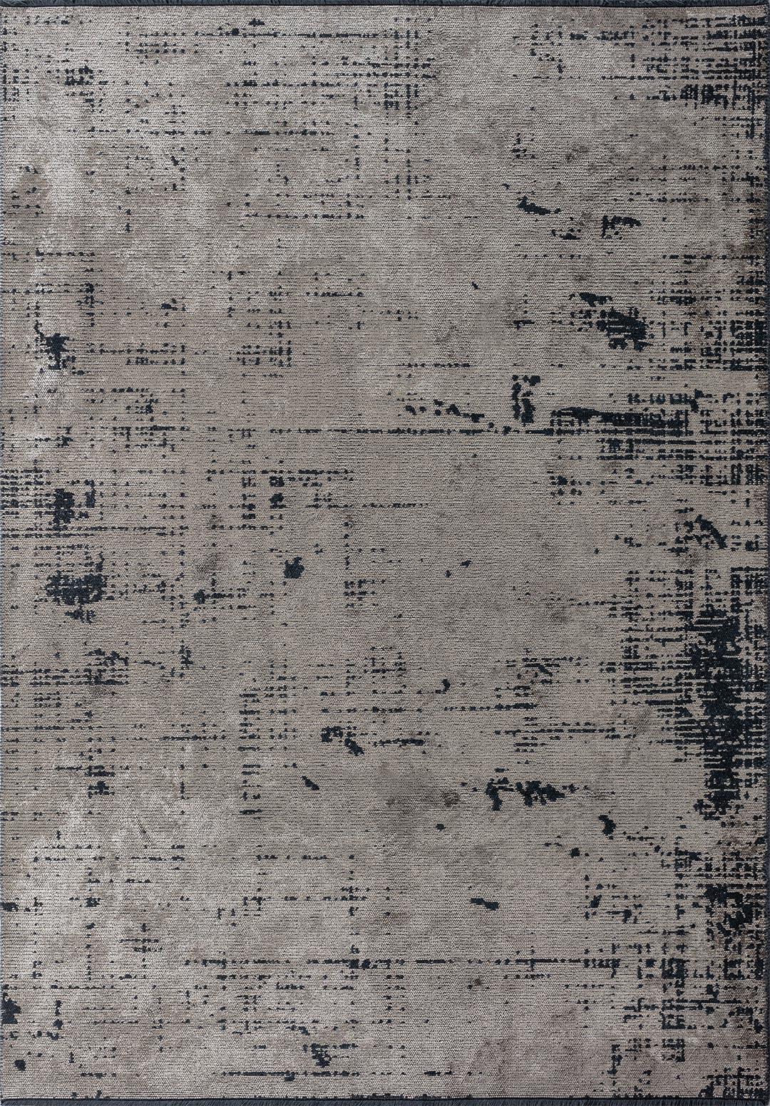 SPACE BEIGE - MATTE BLACK RUG