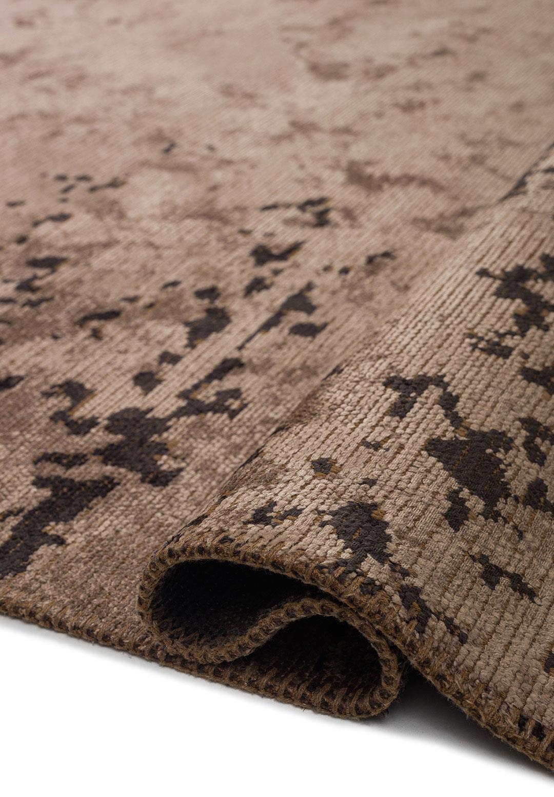 BARBER BLACK - DARK MINK RUG