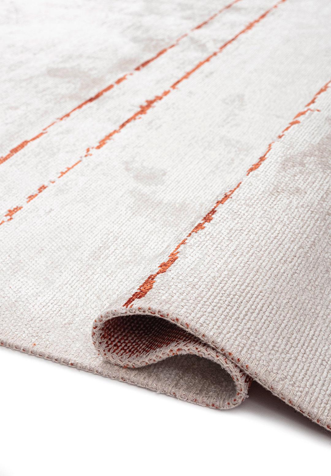 BARBER RUST - ECRU RUG