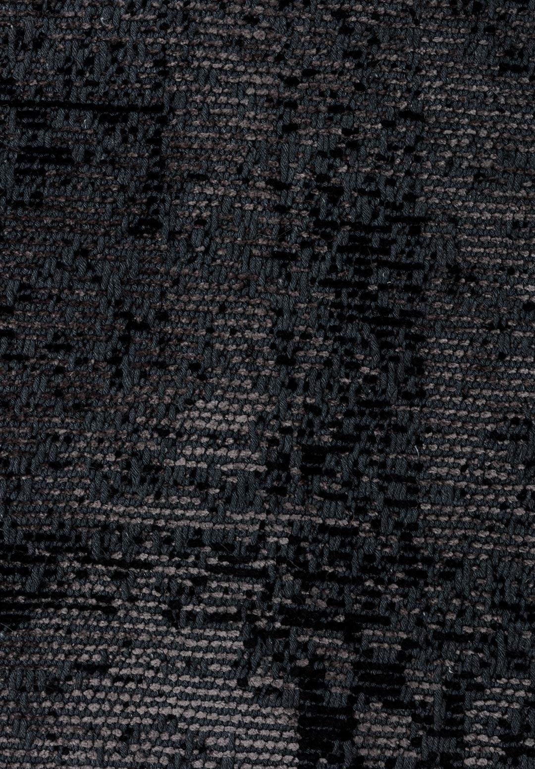 TILE BLACK - DARK GREY RUG