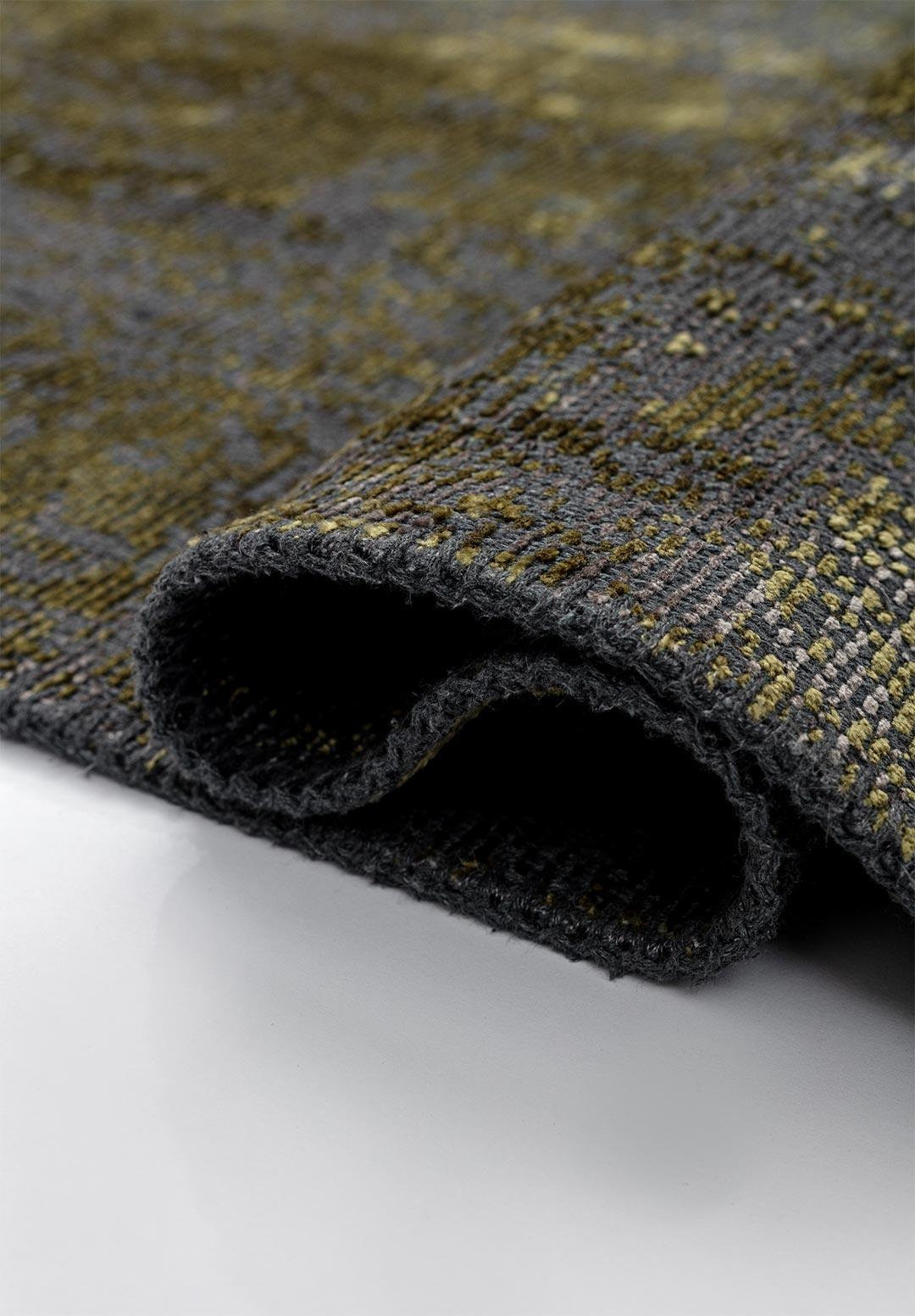 MEDALLION GREY - GREEN RUG