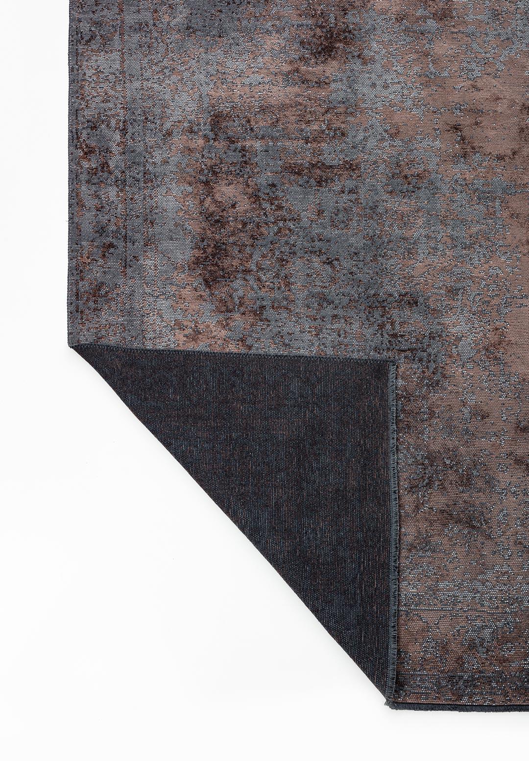 MEDALLION GREY - DARK MINK RUG