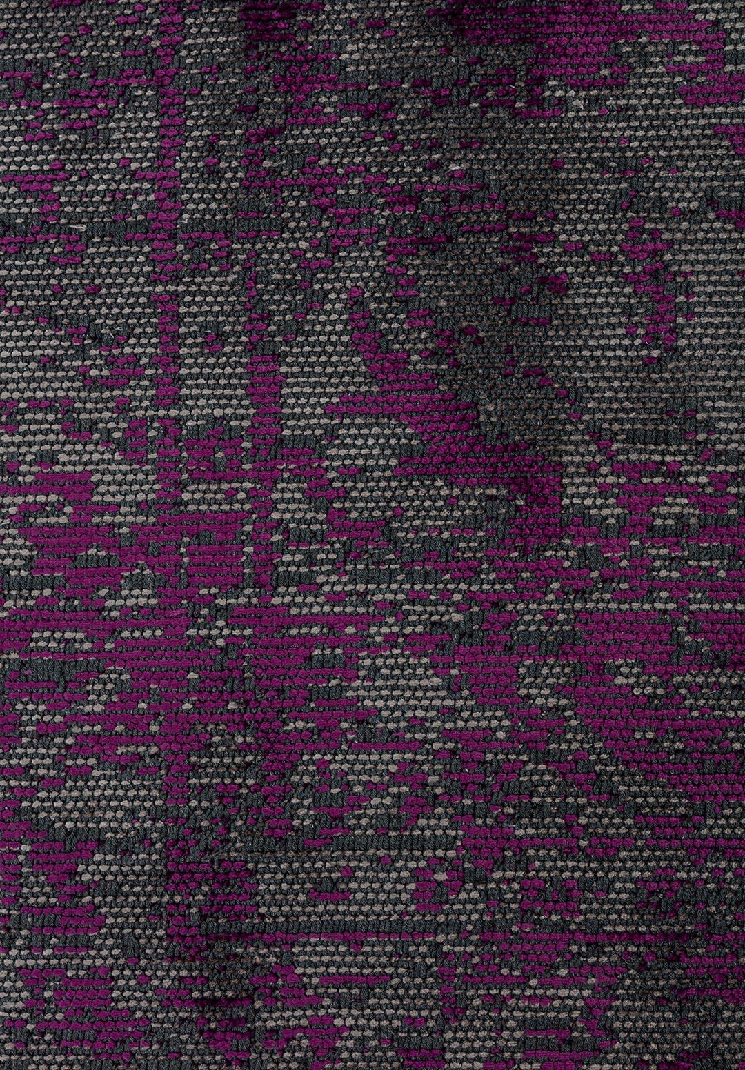 IVY GREY - PURPLE RUG