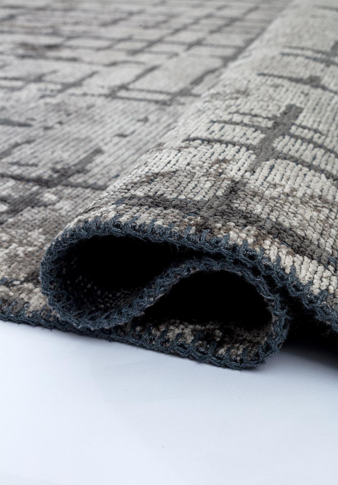 AXIS ANTHRACITE - BEIGE RUG