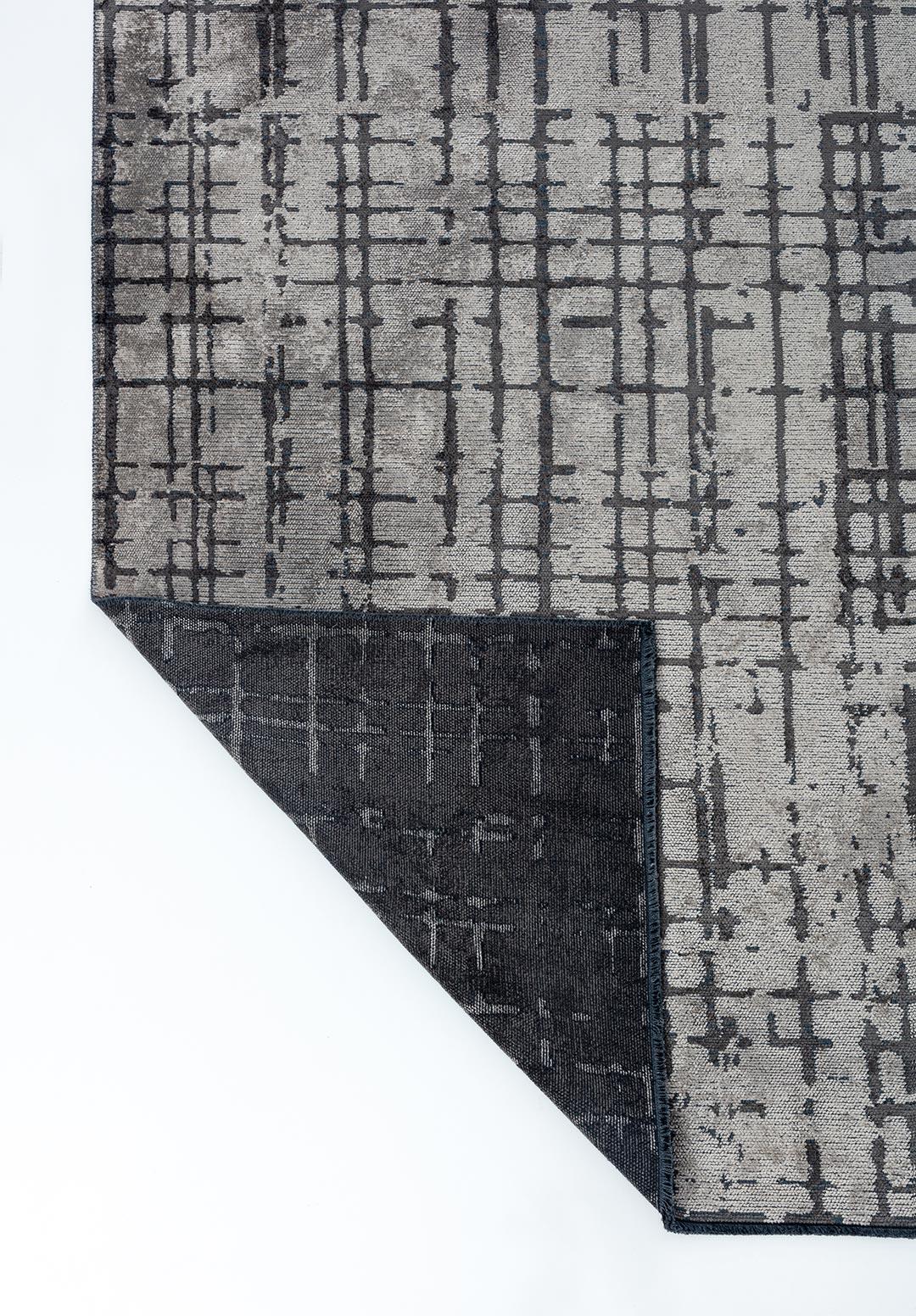 AXIS ANTHRACITE - BEIGE RUG