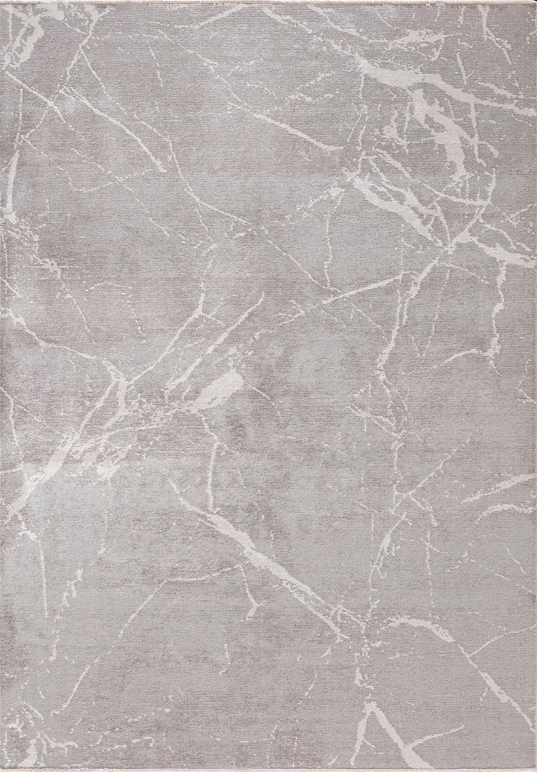 FRACTURE WHITE - LIGHT GREY RUG
