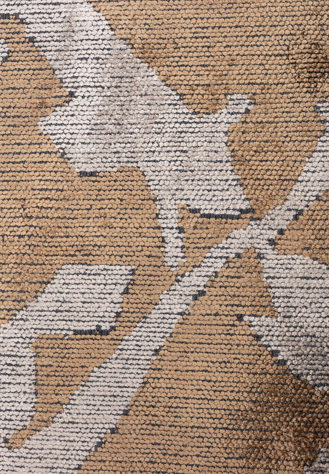 FADE CREAM - LIGHT BROWN RUG