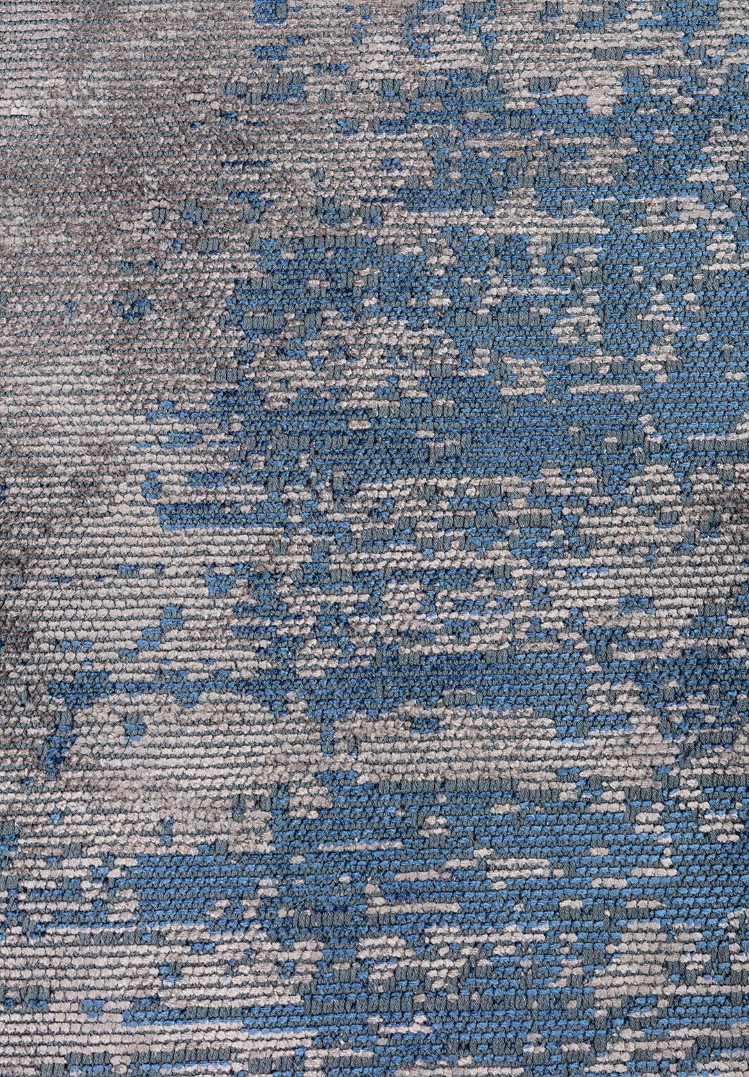 SURFACE NAVY BLUE - DARK GREY RUG