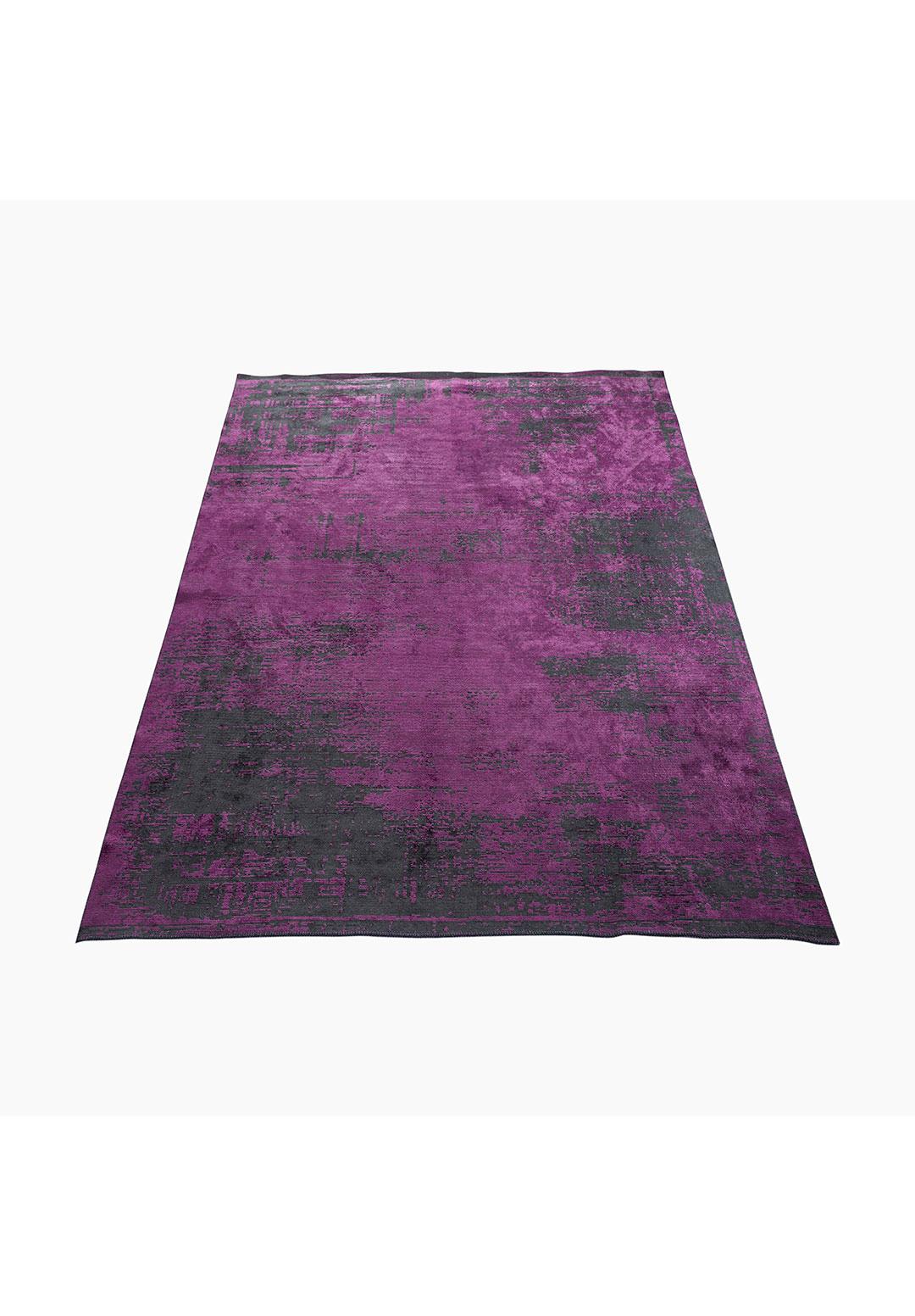 SURFACE CHARCOAL - PURPLE RUG