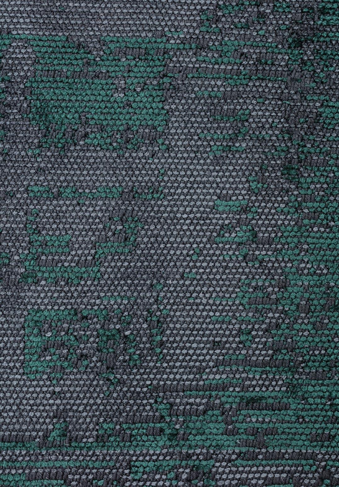 SURFACE BLUE - DARK GREEN RUG