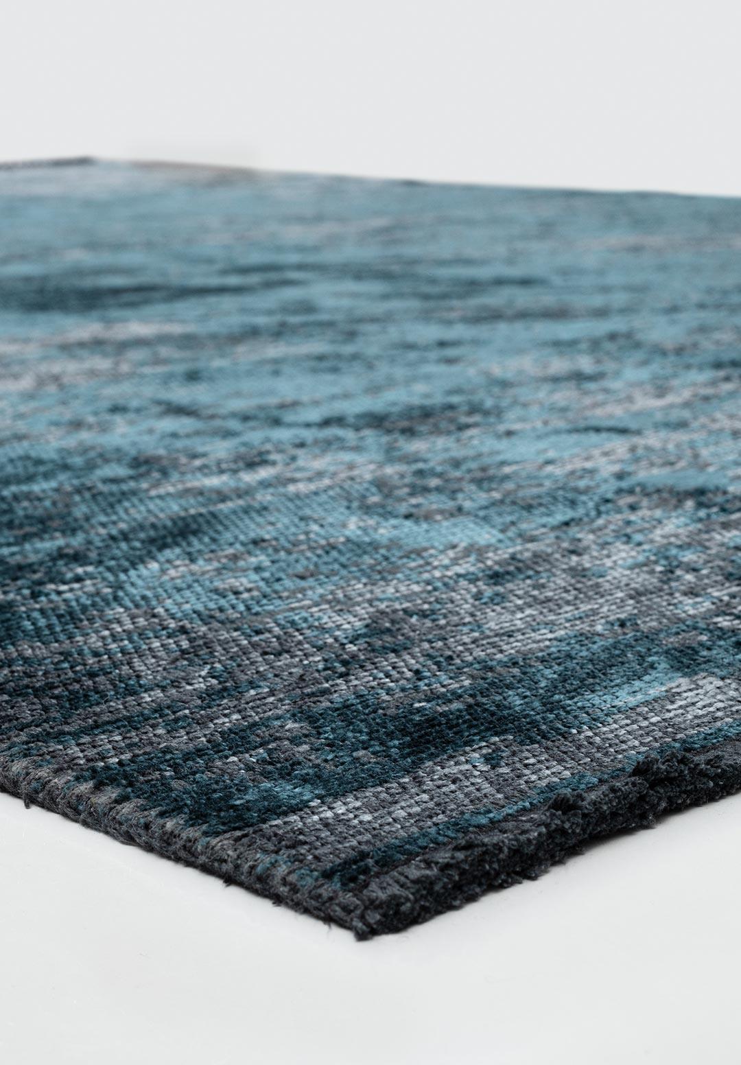 SURFACE BLUE - PETROL RUG