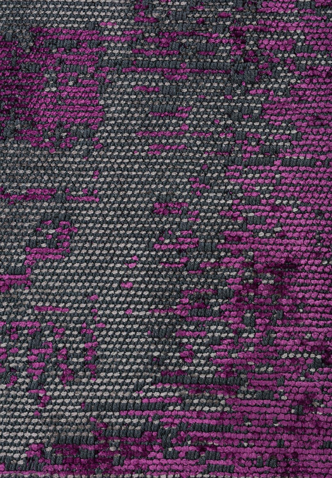 SURFACE GREY - PURPLE RUG