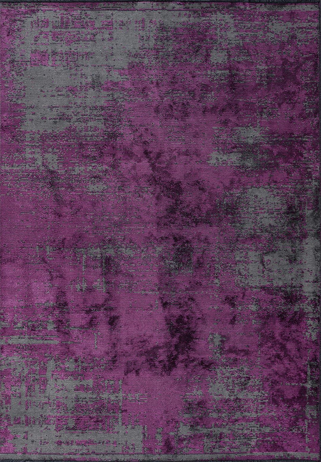 SURFACE GREY - PURPLE RUG