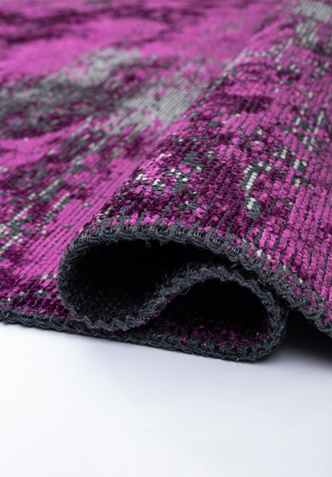 SURFACE GREY - PURPLE RUG