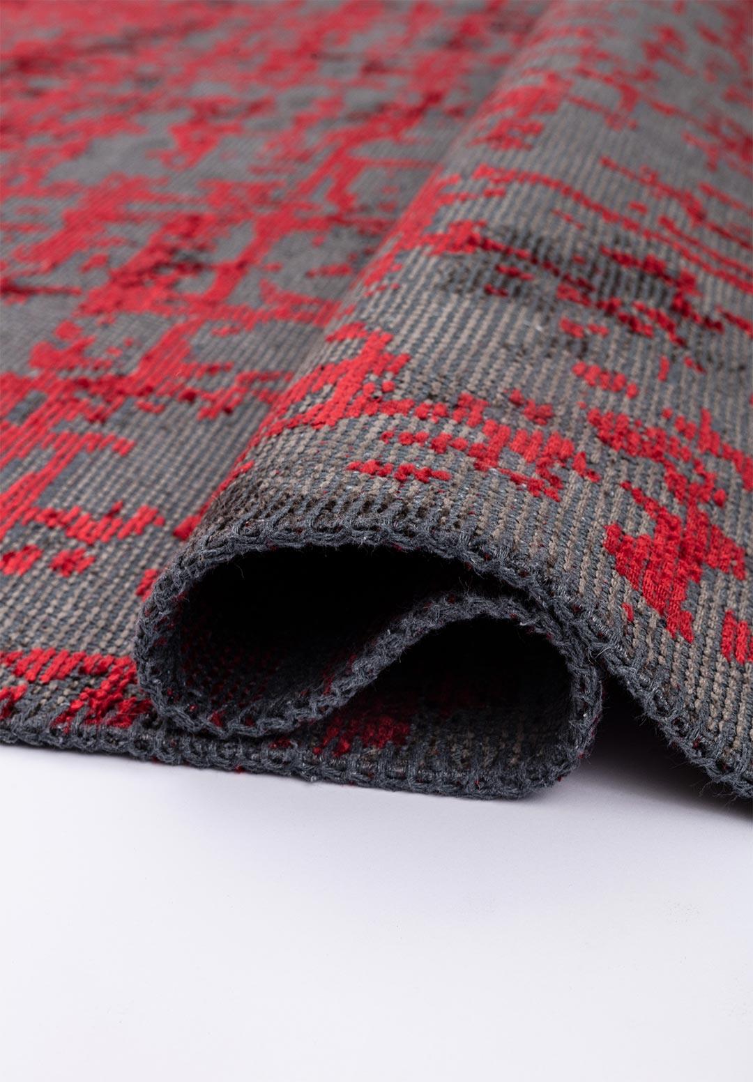SPARK ANTHRACITE - RED RUG