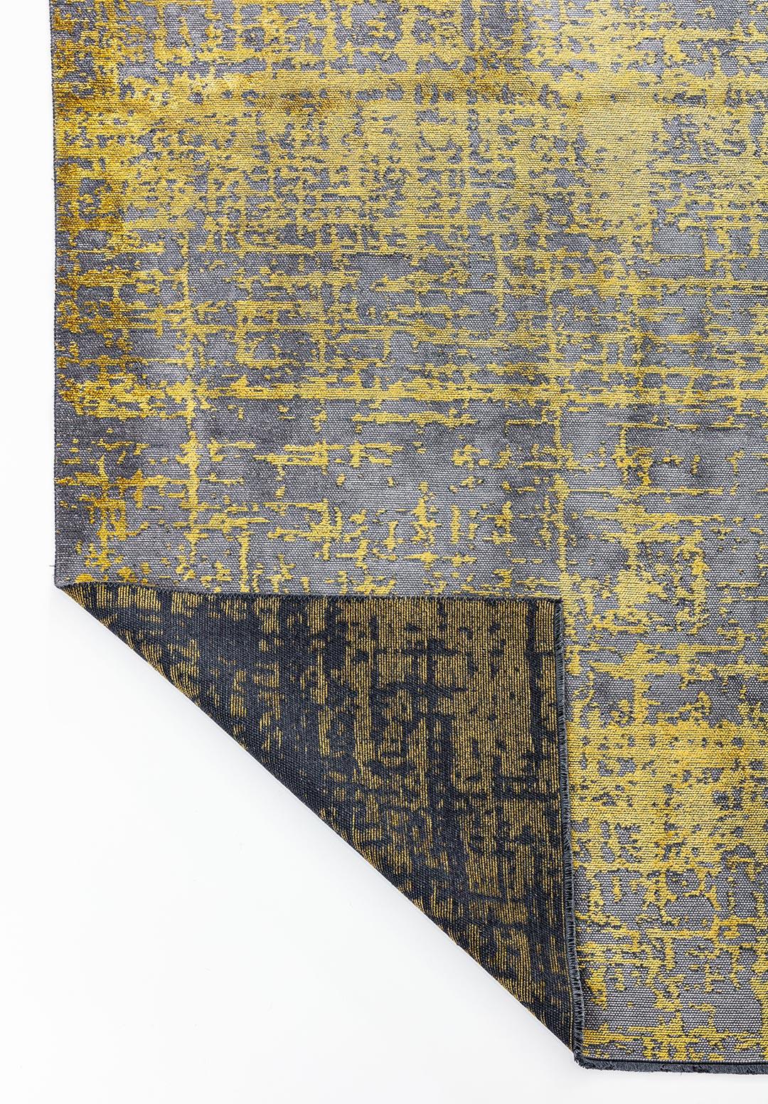 SPARK GREY - YELLOW RUG