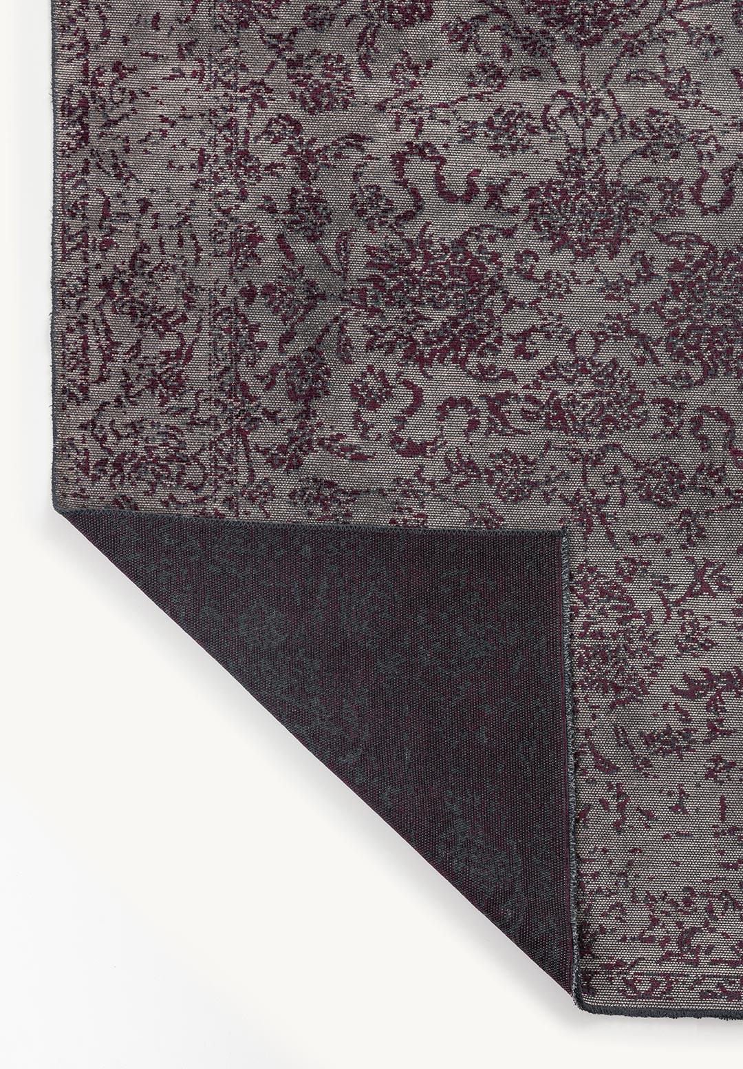 CLASSY DARK DAMSON - COPPER RUG
